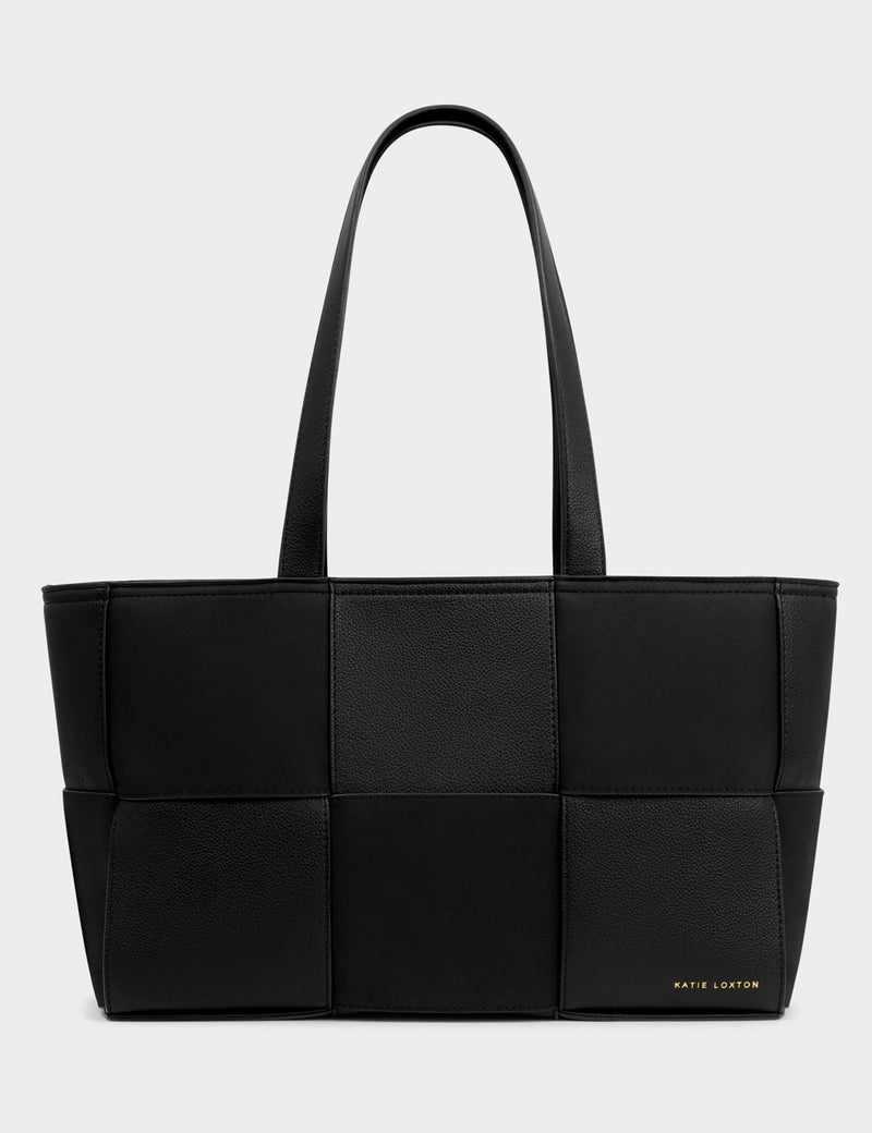 Katie Loxton veske i strikket fuskeler (britisk merke)