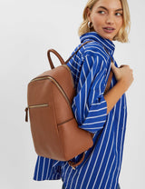 M&S Accessorize Faux Leather Zip Around Backpack- Buy online at McGrocer