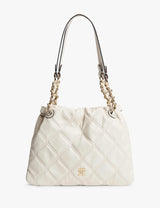 M&S Tommy Hilfiger Feminine Faux Leather Quilted Mini Tote Bag- Buy online at McGrocer