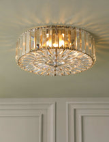 M&S Laura Ashley Fernhurst Crystal Flush Ceiling Light 34cm- Buy online at McGrocer