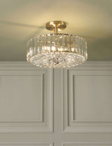 M&S Laura Ashley Fernhurst Crystal Semi Flush Ceiling Light- Buy online at McGrocer