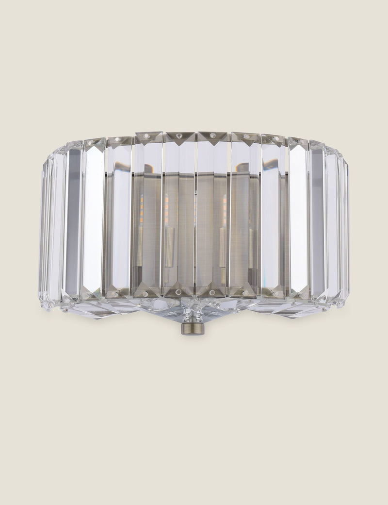 Laura Ashley Fernhurst faceted crystal wall light - British product
