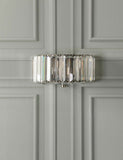 Laura Ashley Fernhurst faceted crystal wall light - British product
