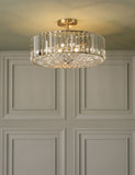 Laura Ashley Fernhurst semi flush ceiling light 45cm - British product