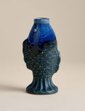 Fish ceramic dinner candle holder 17.4cm (British brand)
