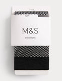 M&S Fishnet Knee Highs with added stretch, imported from the UK