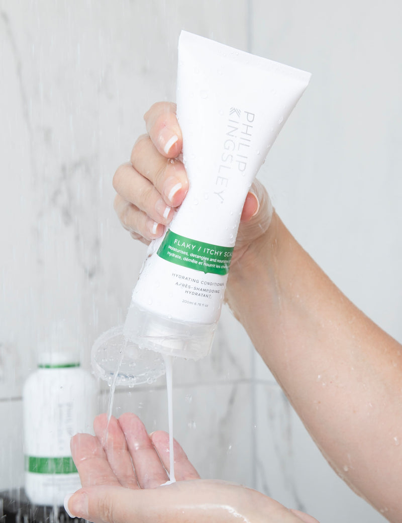 Philip Kingsley Flaky Itchy Scalp Conditioner 200ml, imported from the UK