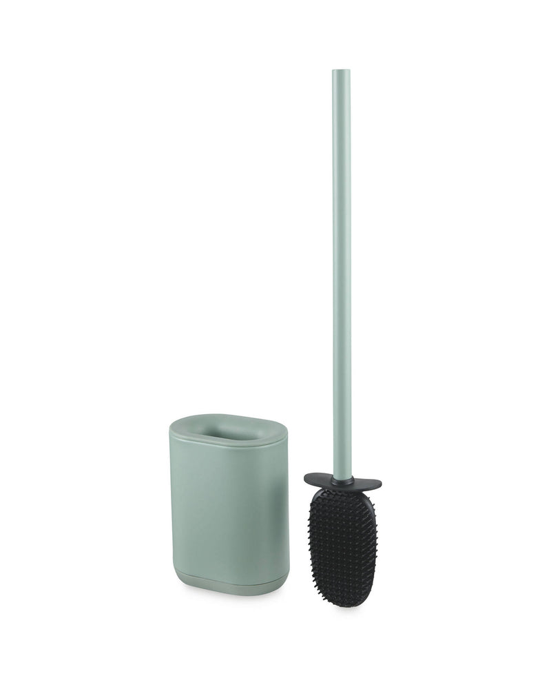 Flat Toilet Brush & Holder