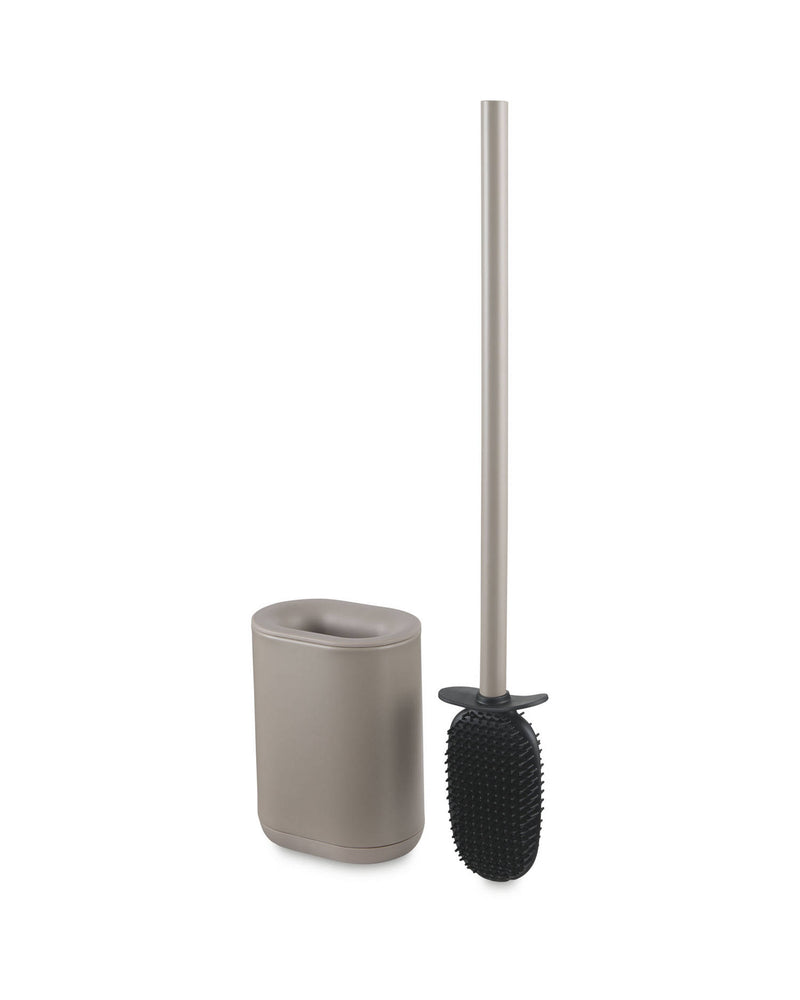 Flat Toilet Brush & Holder
