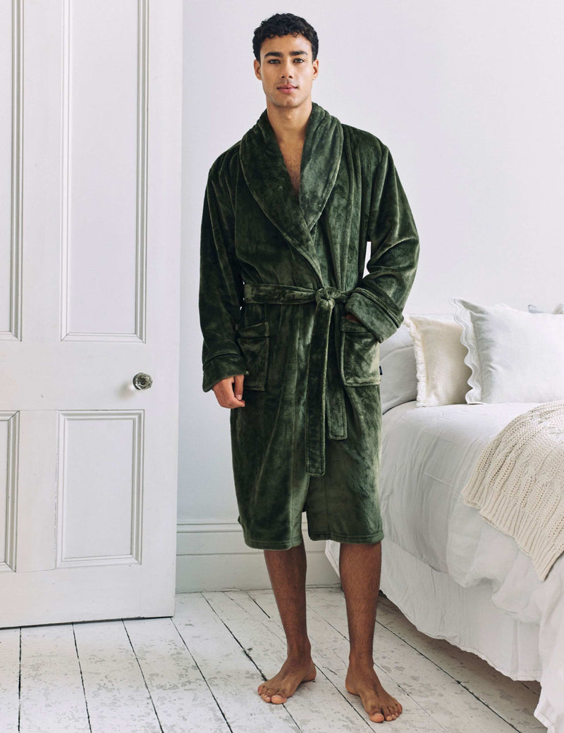 Fleece Dressing Gown