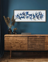 M&S Gallery Direct Flock Together Birds Rectangle Framed Art 1250mm x 480mm- Buy online at McGrocer