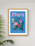 East End Prints Flora Framed Art - British product