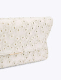 Carvela floral embroidered clutch bag, UK version