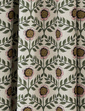 Joules floral foulard pencil pleat curtains - British product
