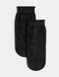 M&S Collection floral lace ankle socks - British product