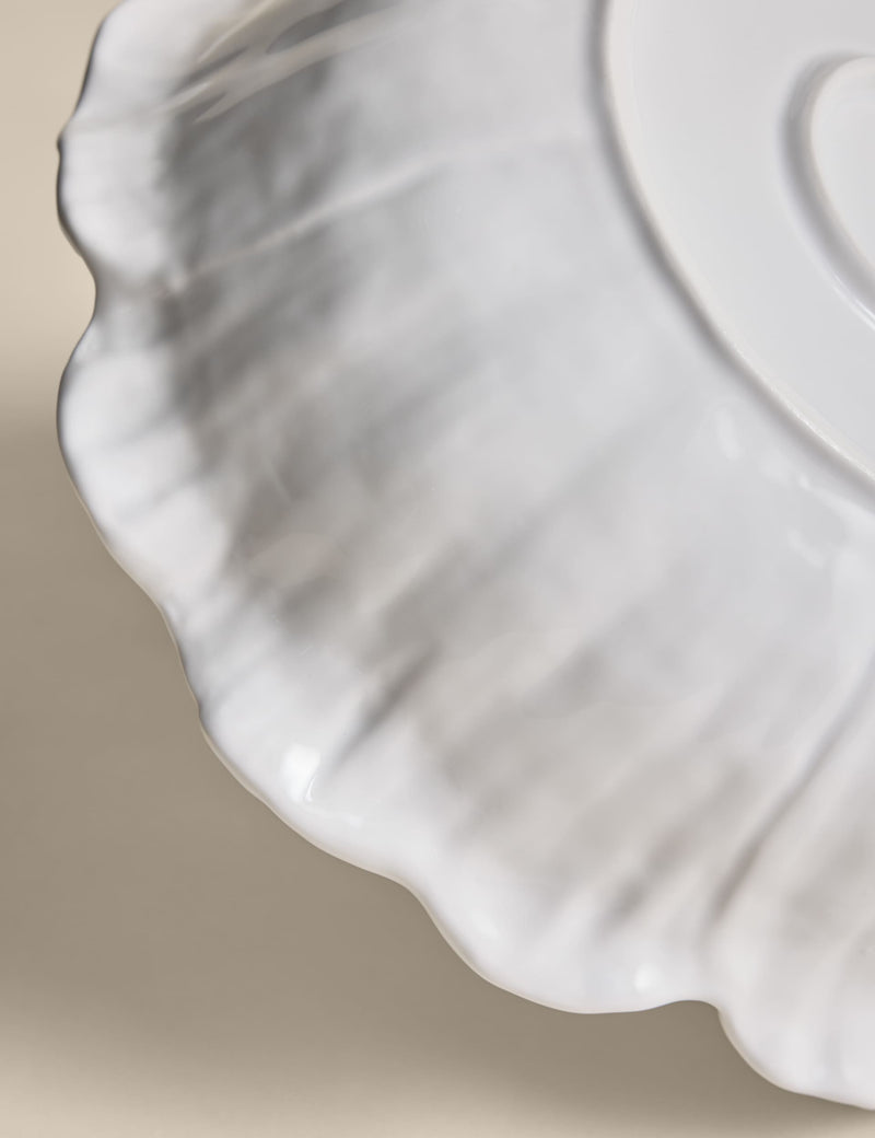 Floral stoneware serving bowl 26.7 cm, imported from the UK