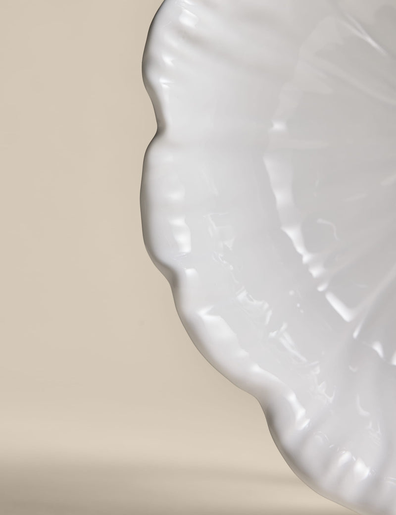 Floral stoneware serving bowl 26.7 cm, imported from the UK