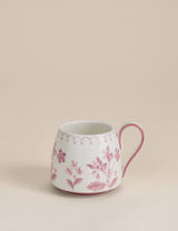 Floral Tapered Stoneware Mug