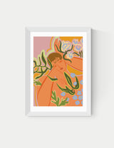 M&S East End Prints Flourish Framed Graphic Print Wall Art- Buy online at McGrocer