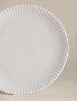 M&S Fluted Hampton Dinner Plate China Dishware 27.5 cm- Buy online at McGrocer