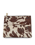 Jones Bootmaker fold over animal print clutch - British product