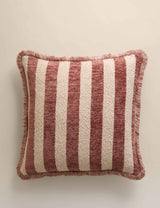 M&S Fringed Chenille Stripe Cushion Cover 50x50 cm- Buy online at McGrocer
