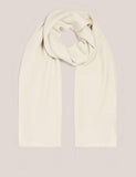 Hobbs fringed scarf in super-soft blend - British product