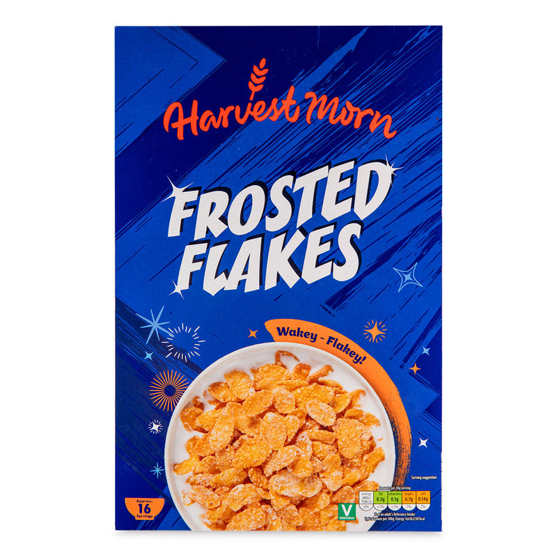 Frosted Flakes sweet corn breakfast cereal, UK version