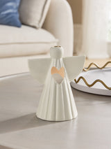 Next White/Gold Ceramic Angel Tea Light Holder- Buy online at McGrocer