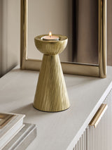Next Gold Metal Evie Tealight Candle Holder- Buy online at McGrocer