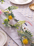 Lights4fun pre lit spring flower garland 1.5m, UK version