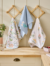 Next Set of 3 Maisie Floral Print Tea Towels - 70cm x 50cm- Buy online at McGrocer