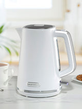 Next Daewoo White Stirling Jug Kettle 1.7L- Buy online at McGrocer