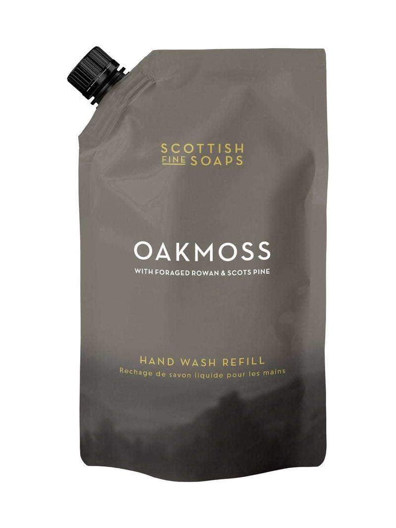 Scottish Fine Soaps Oakmoss hand wash refill 1.2L (British brand)