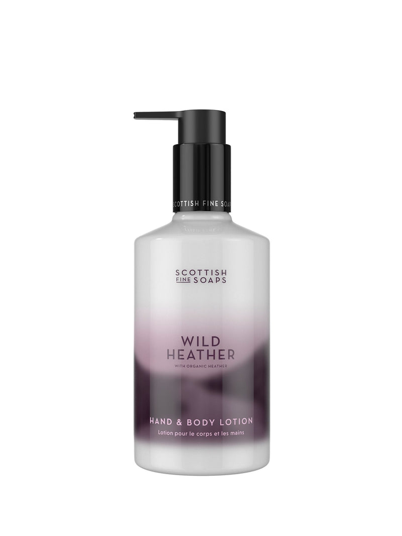 Scottish Fine Soaps Wild Heather lotion 300ml (British brand)