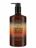 Scottish Fine Soaps Thistle Black Pepper body wash 500ml (British brand)