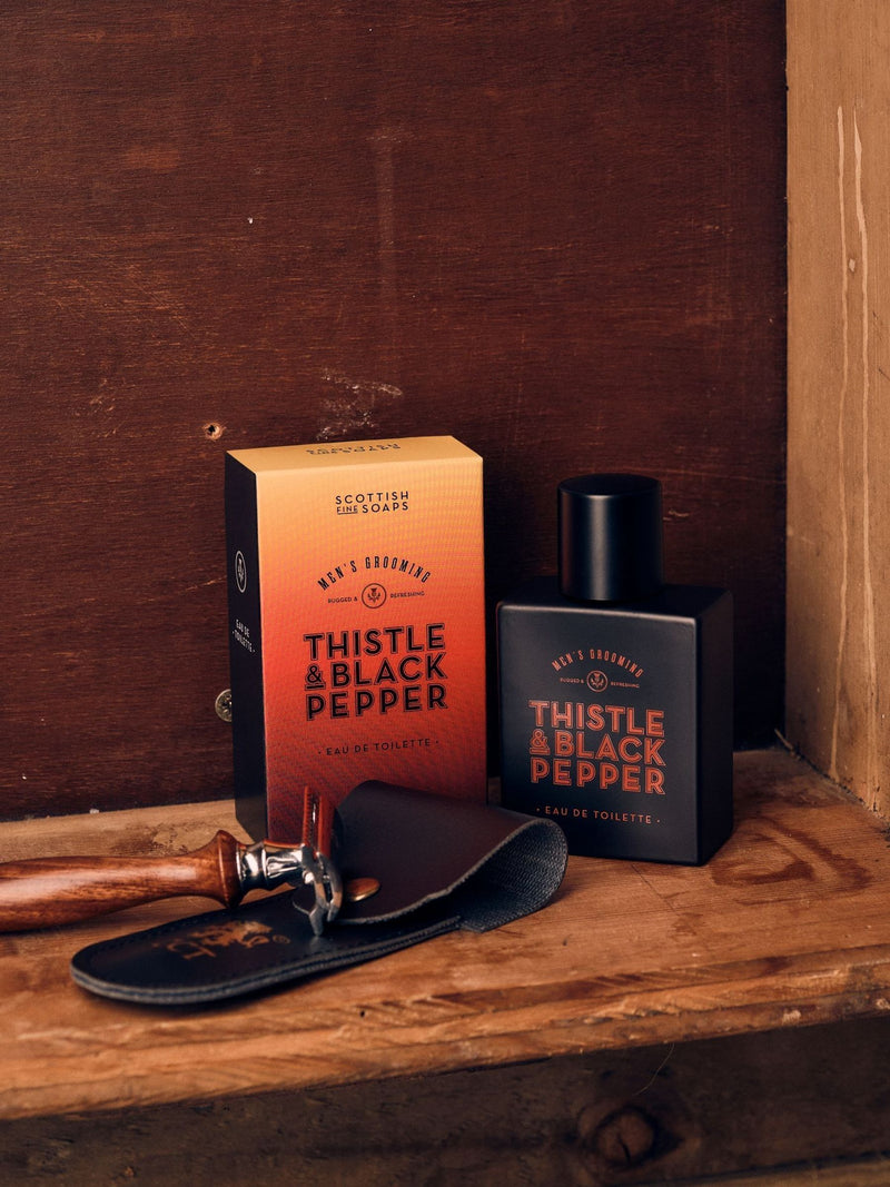 Scottish Fine Soaps Thistle Black Pepper fragrance 50ml British brand