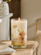 Next Hamish Lavender & Geranium Bathroom Pillar Candle 15cm- Buy online at McGrocer
