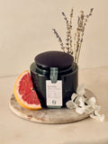 Serenity Green Geranium & Lavender Origins Of Scent 3 Wick Candle