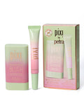 Pixi skincare gift set with On-the-Glow blush and LipTone, imported from the UK