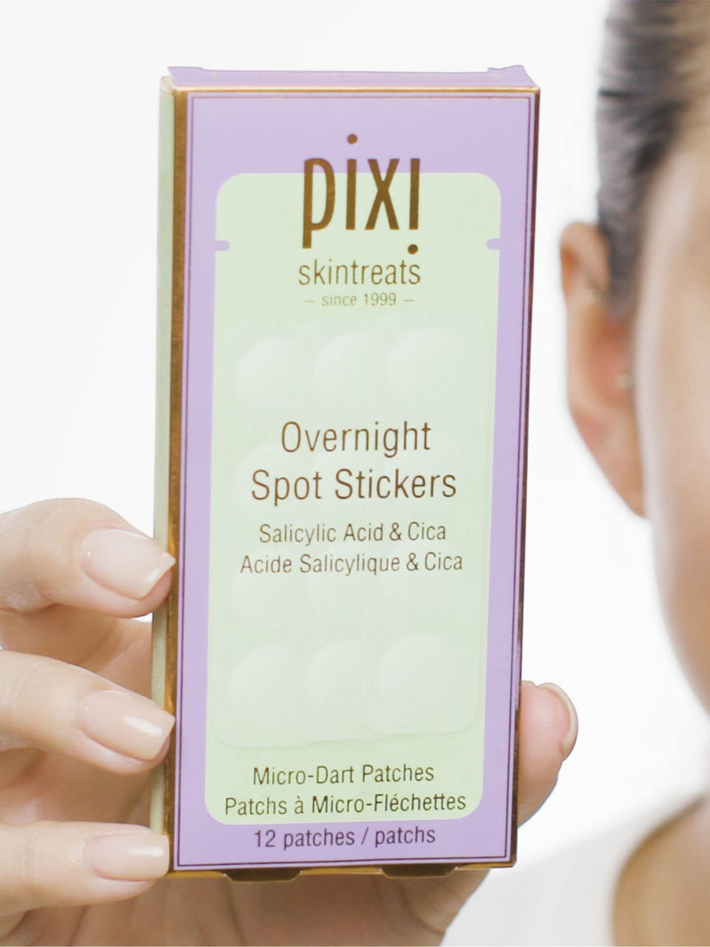 Pixi Overnight Spot Stickers 12 Patches, imported from the UK
