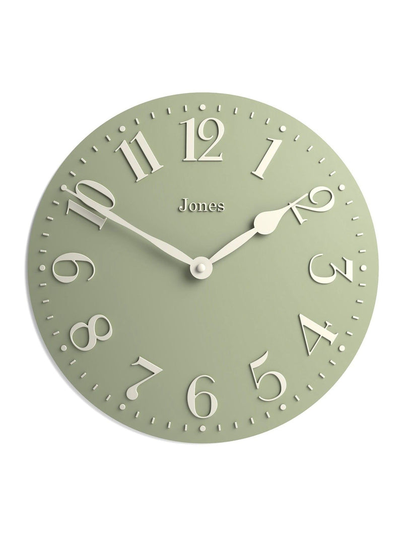 Jones Clocks Rose Pink Betty Convex wall clock 30cm, UK version