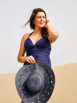 Next Seaspray Blue Cut Out Detail Sun Hat- Buy online at McGrocer