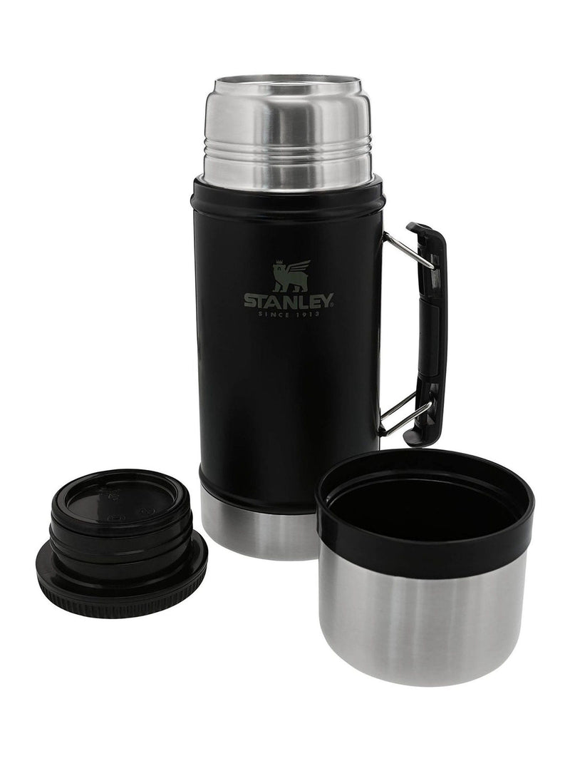 Stanley Matte Black Pebble food jar 0.94L (British brand)