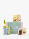 Cartwright & Butler gift box with snacks and wine - British product