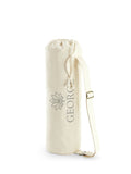 Loveabode personalised lotus flower yoga mat bag cotton canvas (British brand)
