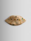 JoJo Maman Bébé ecru safari bucket hat, imported from the UK