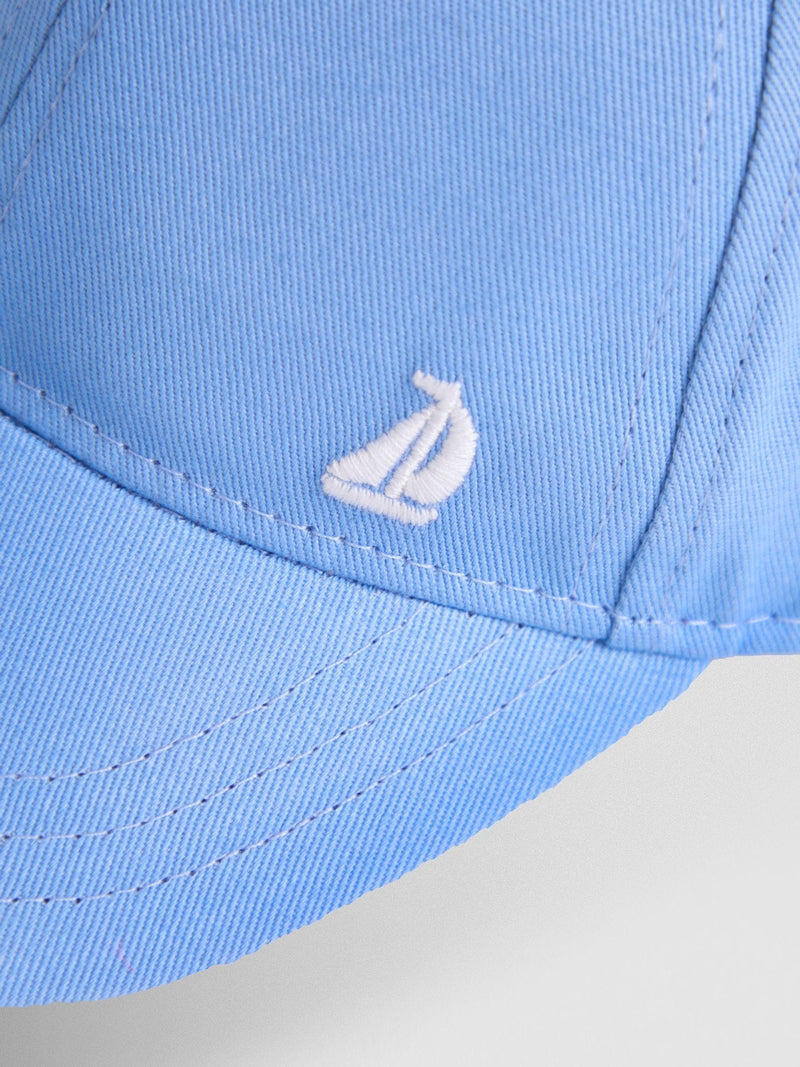 JoJo Maman Bébé plain blue cap, UK version