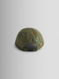 JoJo Maman Bébé khaki green dinosaur embroidered cap (British brand)