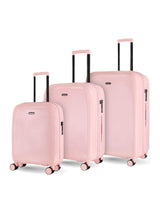 Next Rock Luggage Brown Gelato 3 Piece Suitcase Set- Buy online at McGrocer